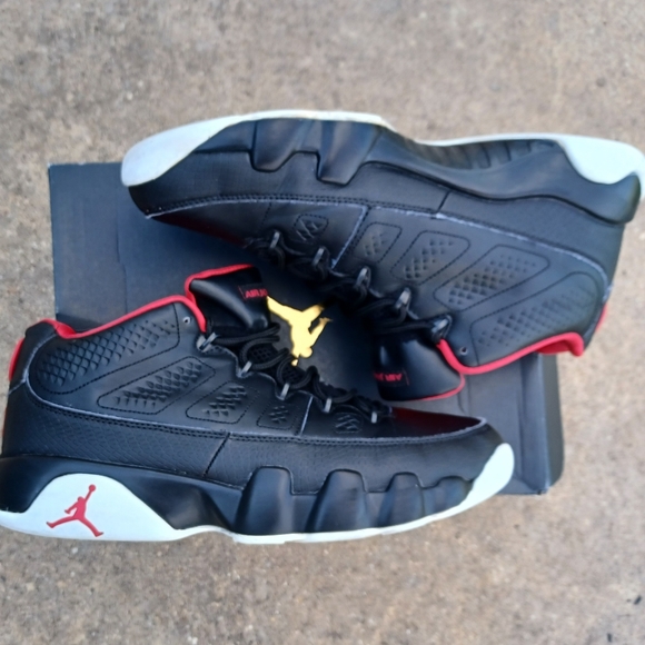 Air Jordan 9 Retro Low Bred 'Snakeskin' Sz.10 - Picture 2 of 9
